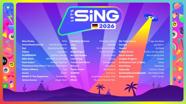 Let's Sing 2026 German Version