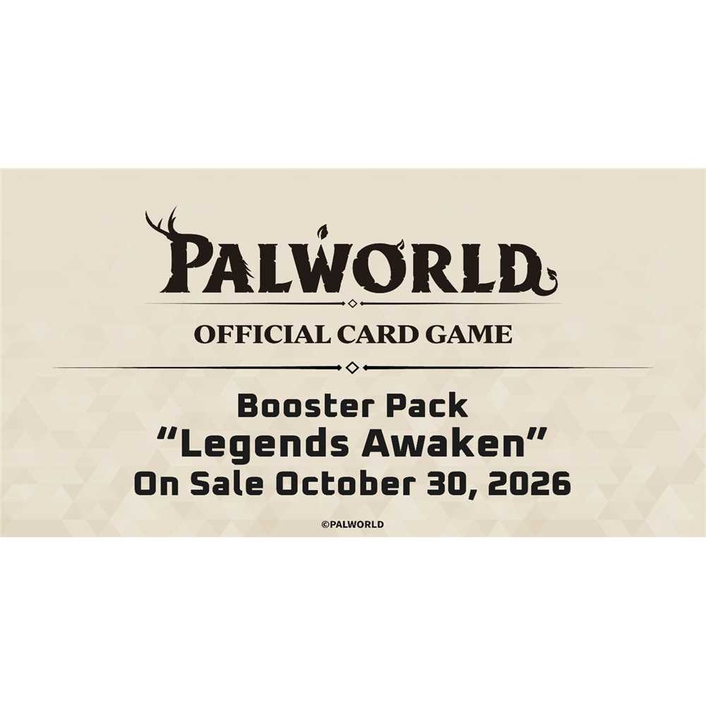 BOOSTER BOX PALWORLD BP02 LEGENDS AWAKEN (12 BUSTE) ENG