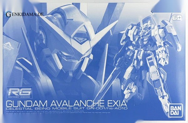RG 1/144 Gundam Gundam Avalanche Exia' Plastic Model (Hobby Online Shop Exclusive)