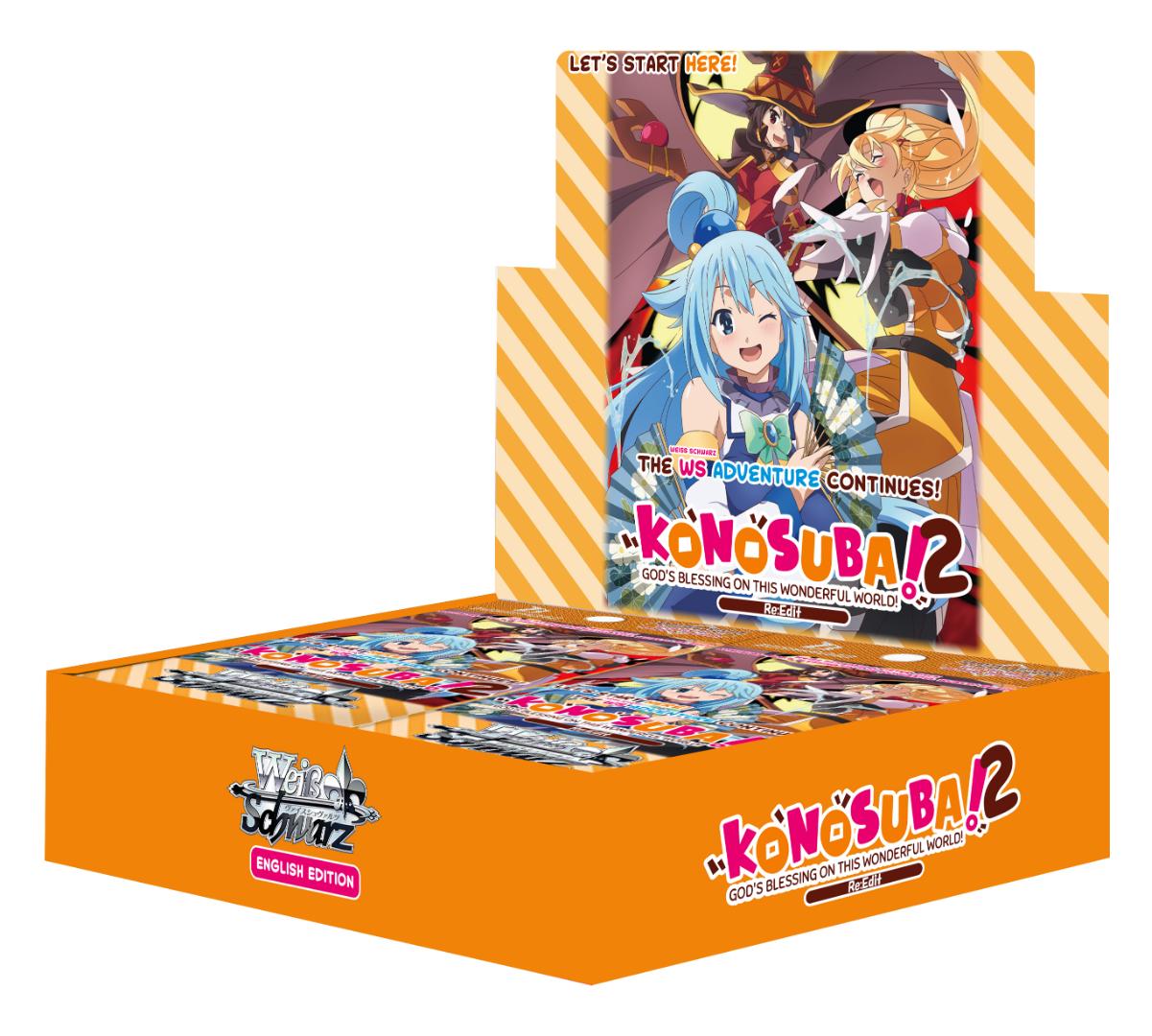 Weiss Schwarz - Box 12 Boosters - KONOSUBA 2 God’s blessing on this wonderful world! Re:Edit