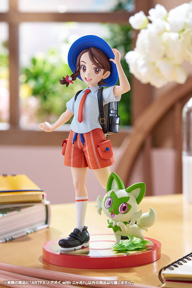 Juliana (Aoi) & Sprigatito (Nyahoja) ARTFX J Kotobukiya