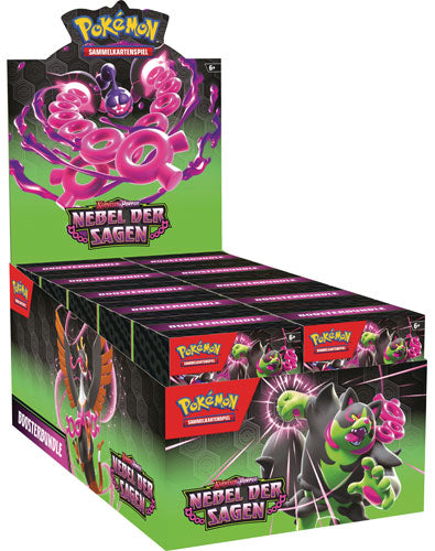 Pokemon Karmesin & Purpur: Nebel der Sagen Booster oder Display - Anime Figuren günstig kaufen