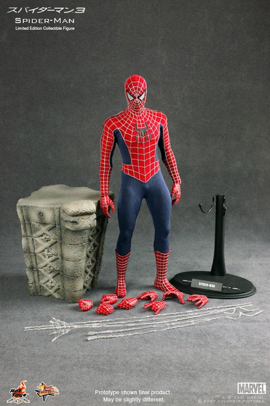 Spider-Man Movie Masterpiece Spider-Man 3 Hot Toys