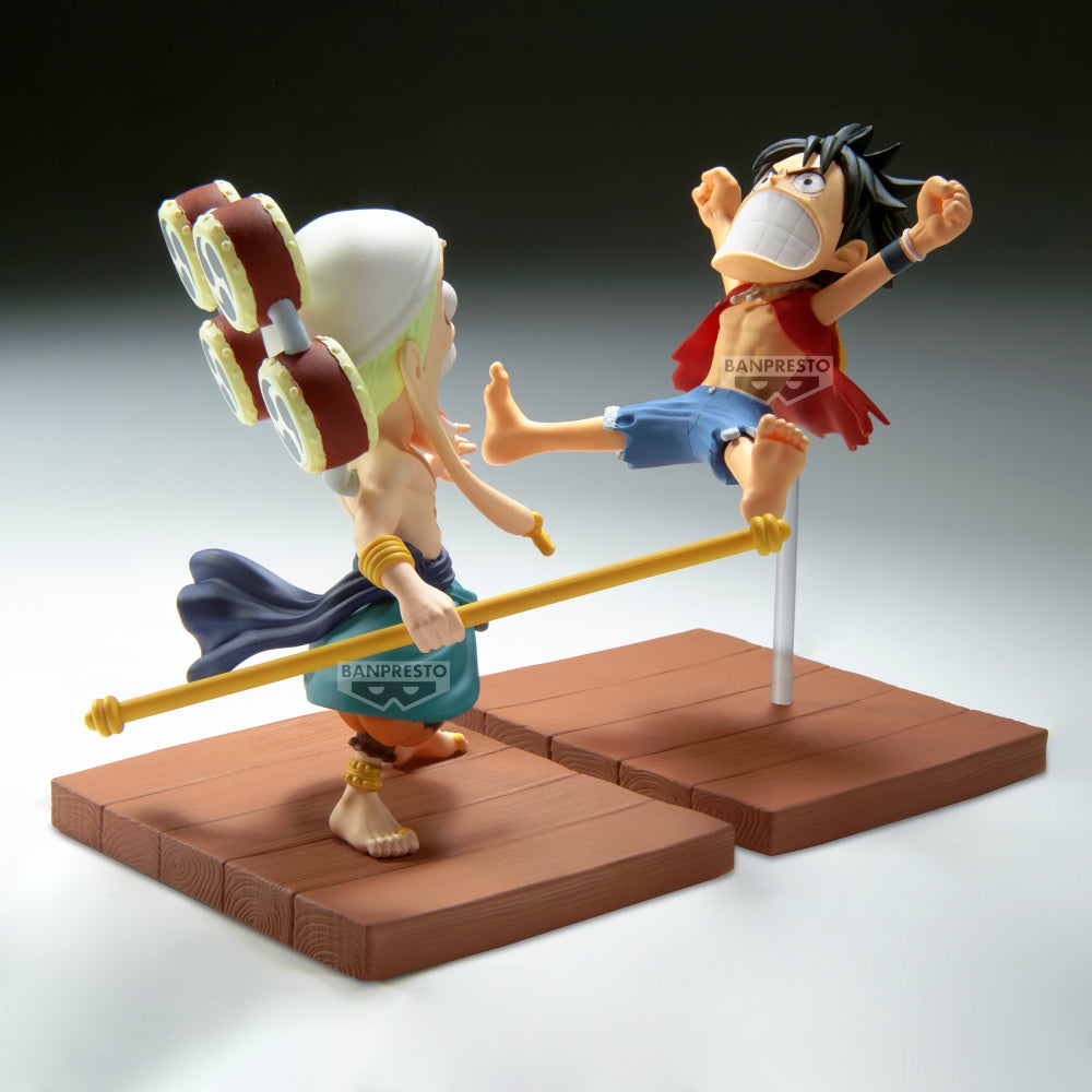 Luffy & Enel WCF-Log Stories Banpresto - Anime Figuren günstig kaufen