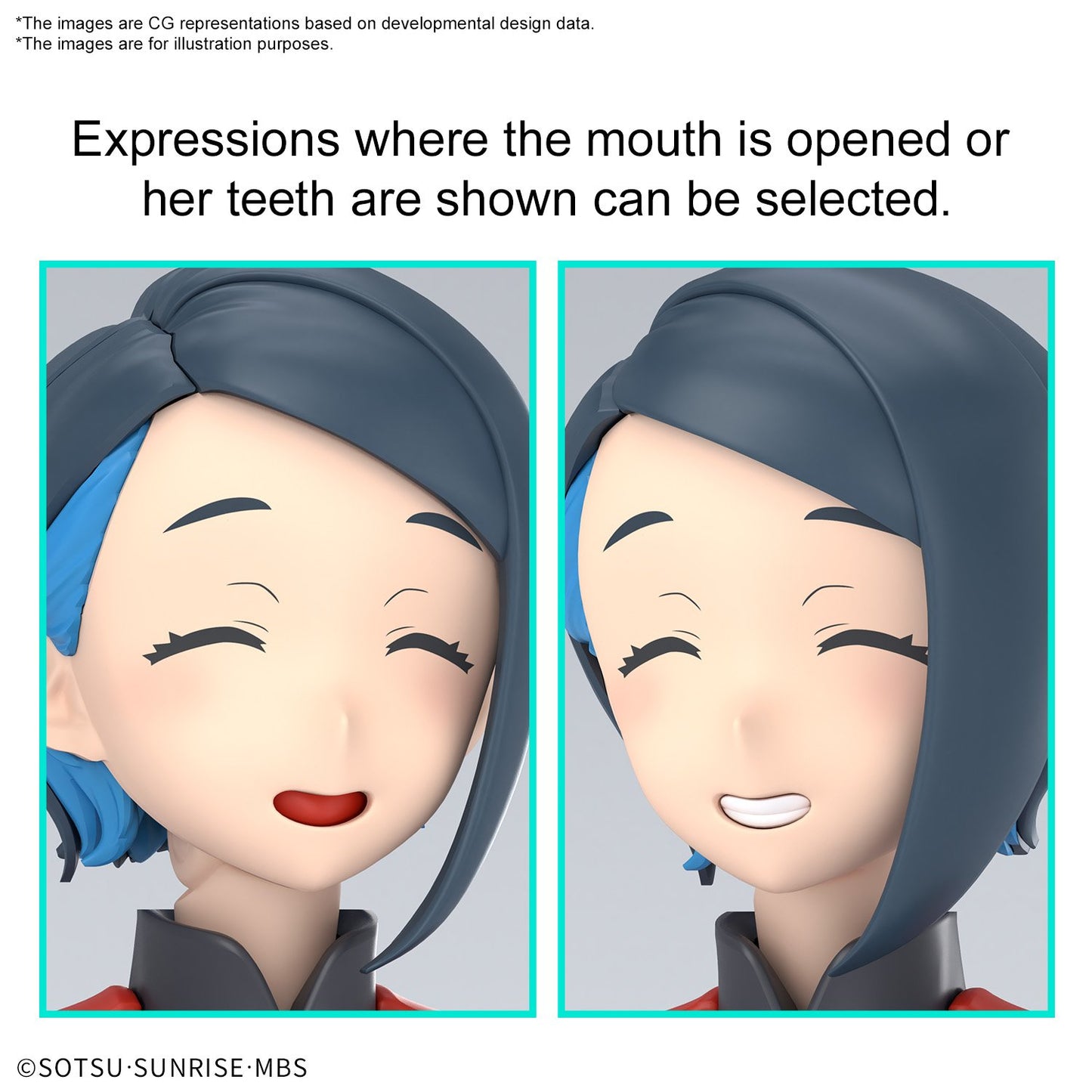 GUNDAM Figure-Rise Standard Nika Nanaura Modellbausatz Bandai