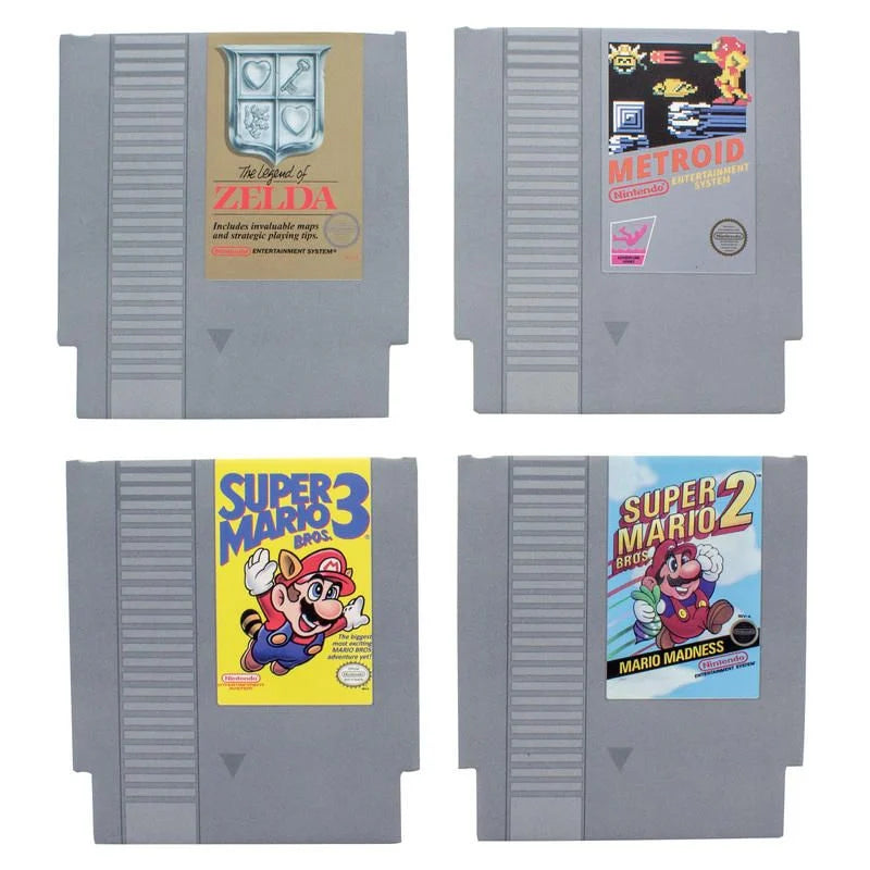 Nintendo Nes Spiele Untersetzer