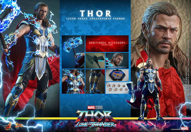 Thor 1/6 Scale Collectible Figure – Hot Toys Movie Masterpiece (Thor: Love and Thunder)