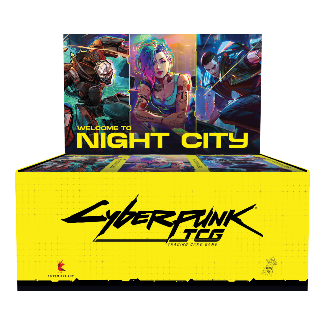 Cyberpunk TCG | Welcome To Night City | 24pc Booster Display (EN) - Anime Figuren günstig kaufen