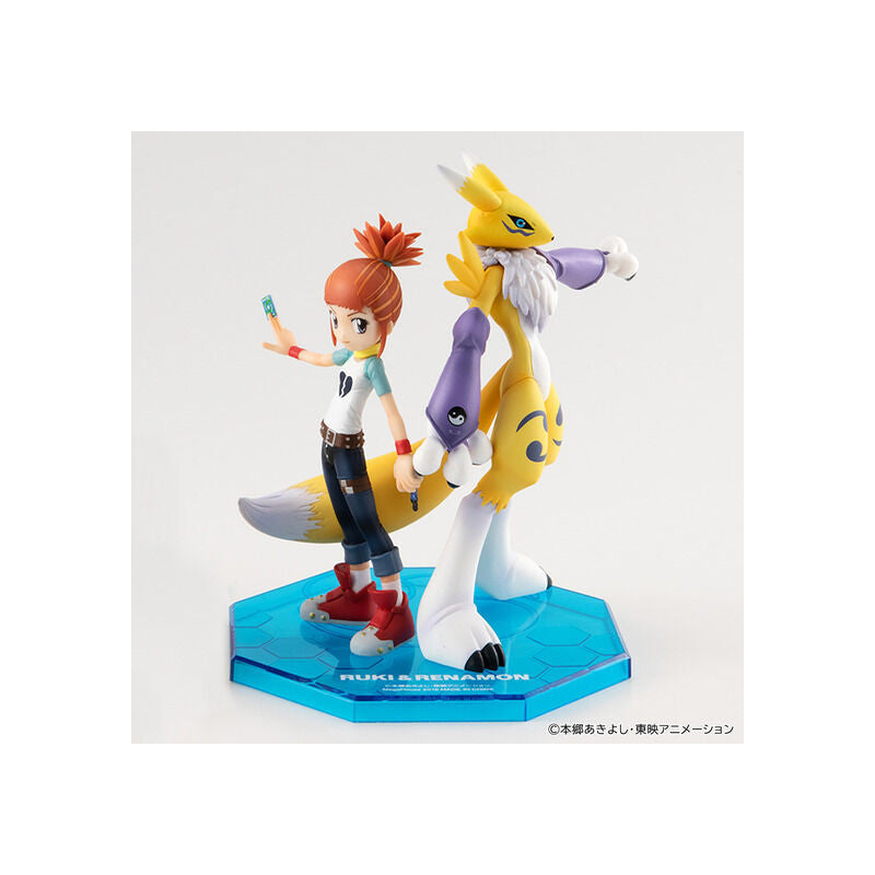 G.E.M. Series Digimon Tamers Renamon & Ruki Makino Figure Reissue