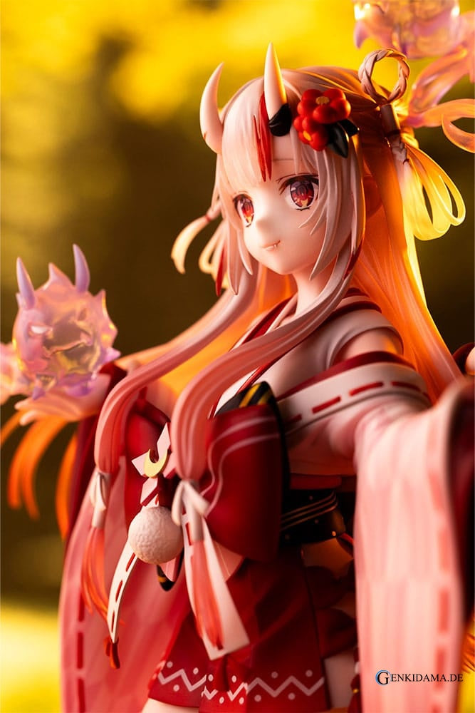 Hololive Production PVC Statue 1/7 Nakiri Ayame Shrine Maiden Fortune Outfit Ver. 26 cm Ansicht 8