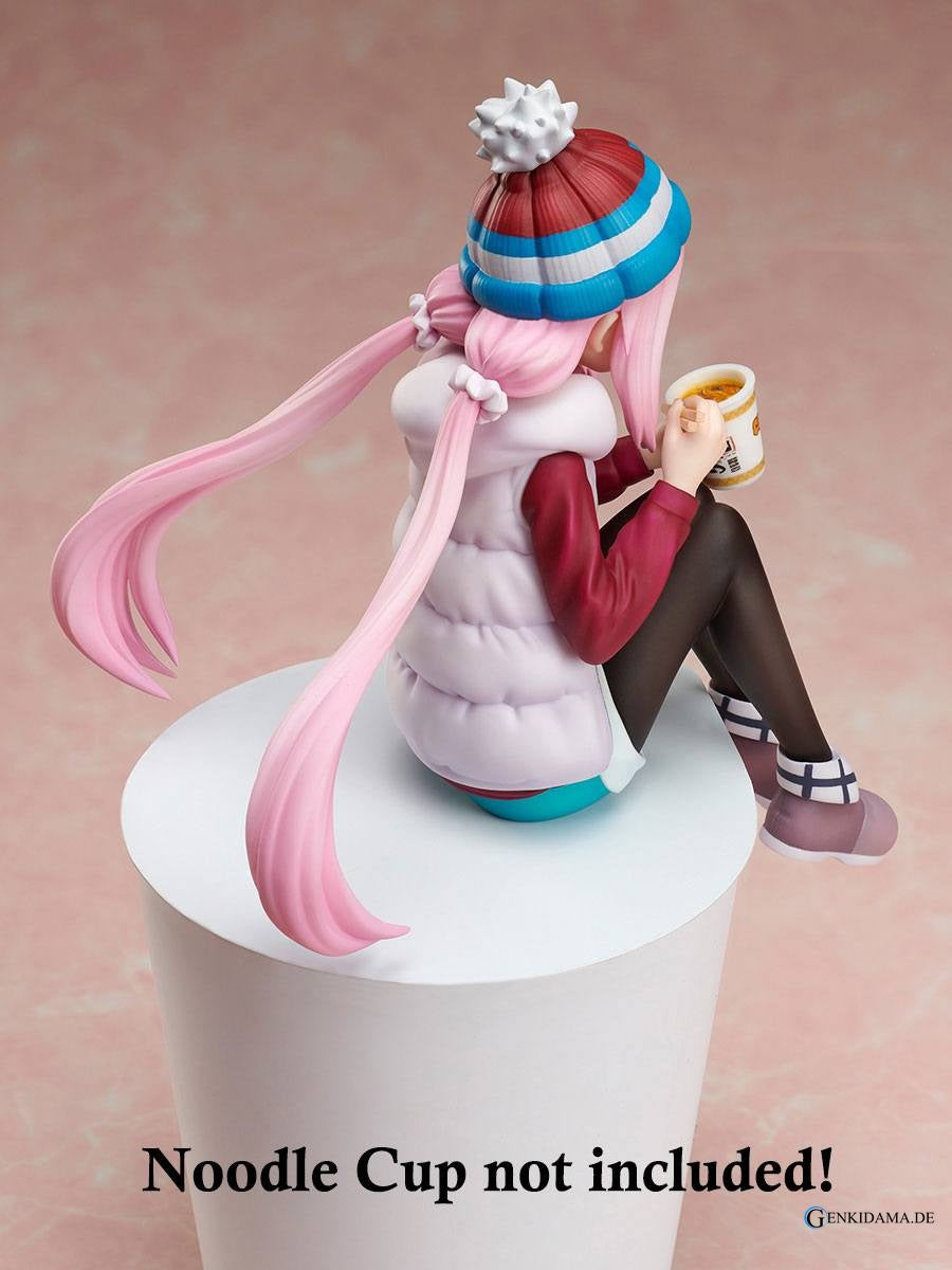 Laid-Back Camp Premium Noodle Stopper PVC Statue 1/8 Nadeshiko Kagamihara 13 cm Ansicht 6