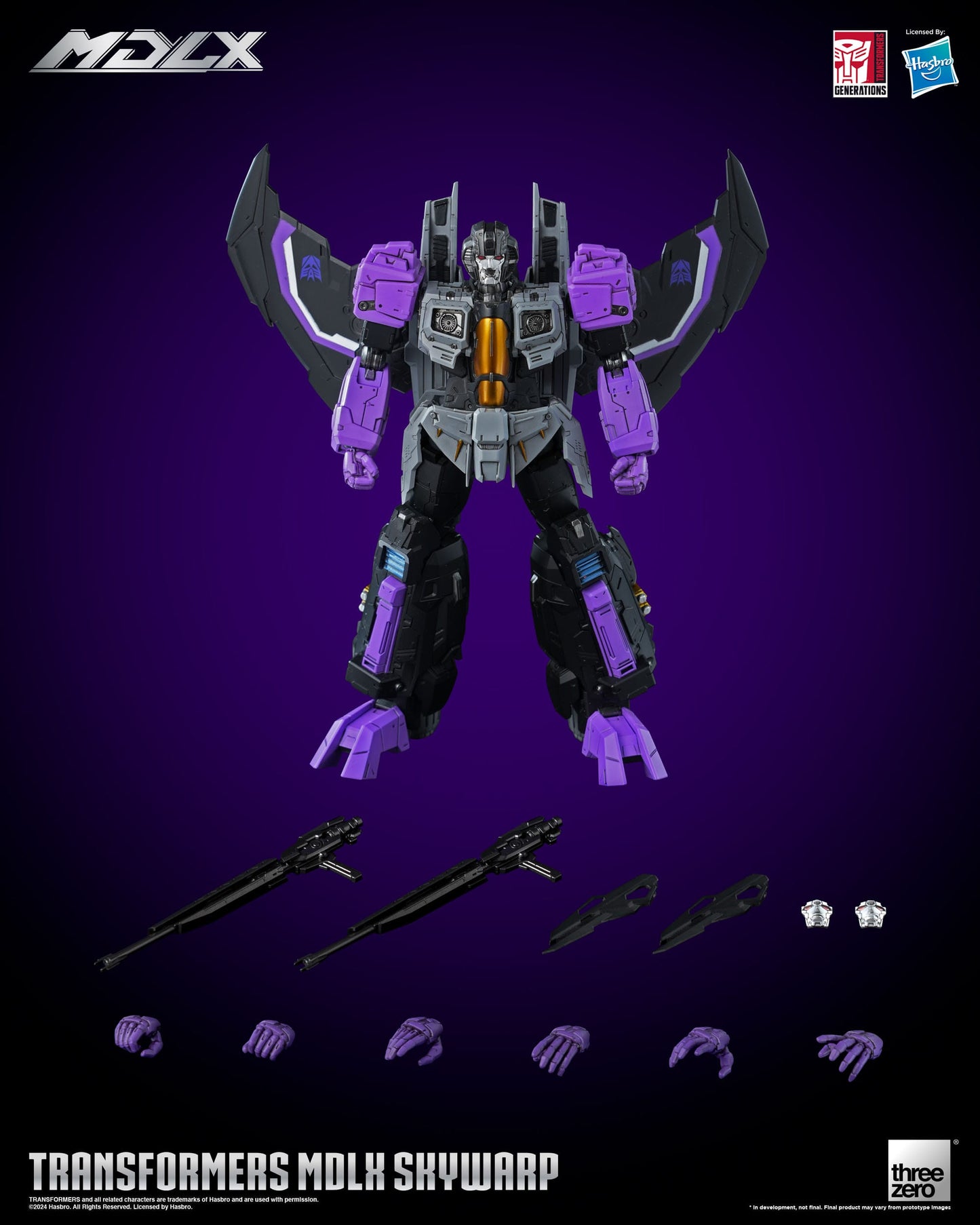 Skywarp - MDLX - ThreeZero