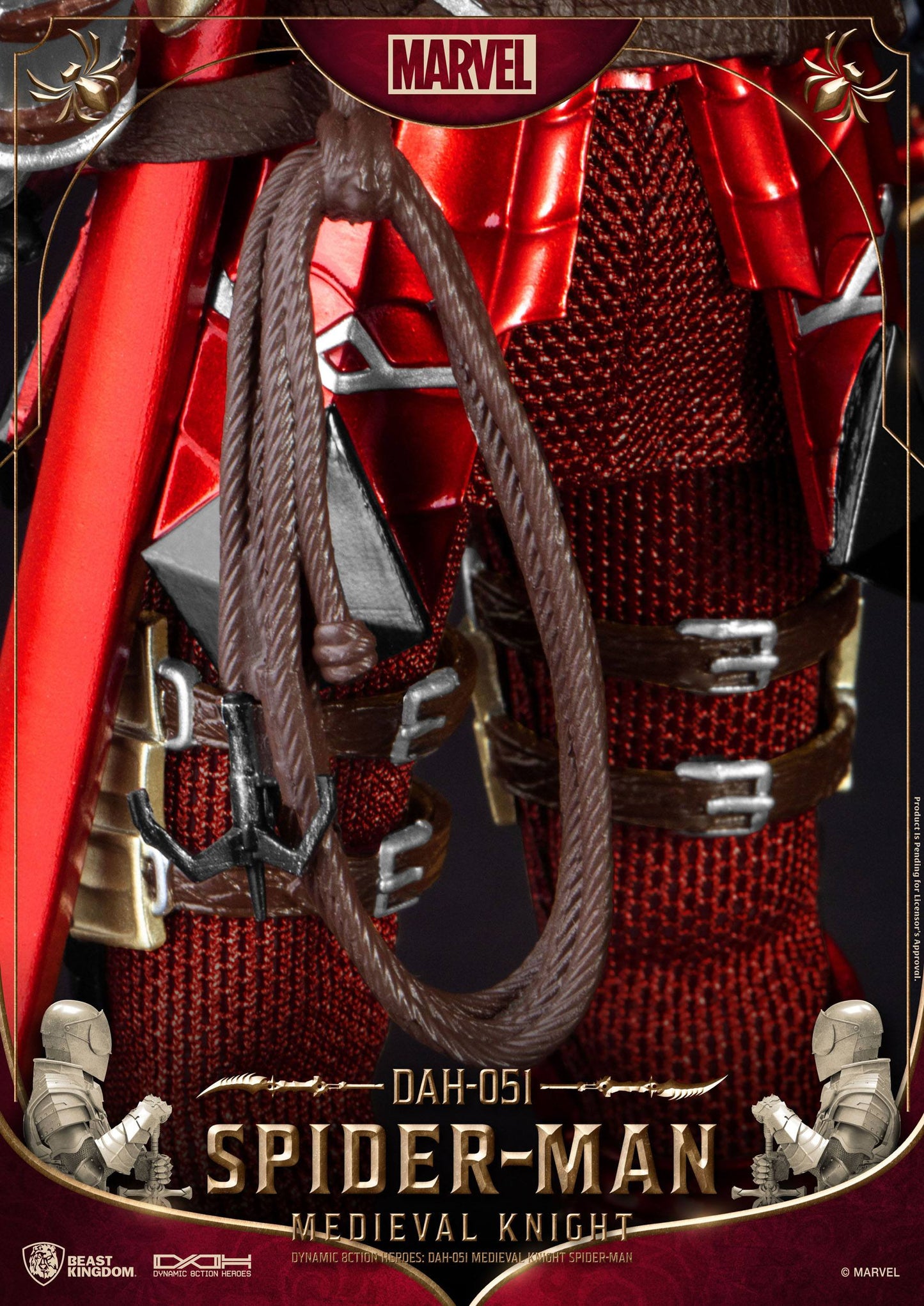 Medieval Knight Spider-Man - Dynamic 8ction Heroes - Beast Kingdom Toys