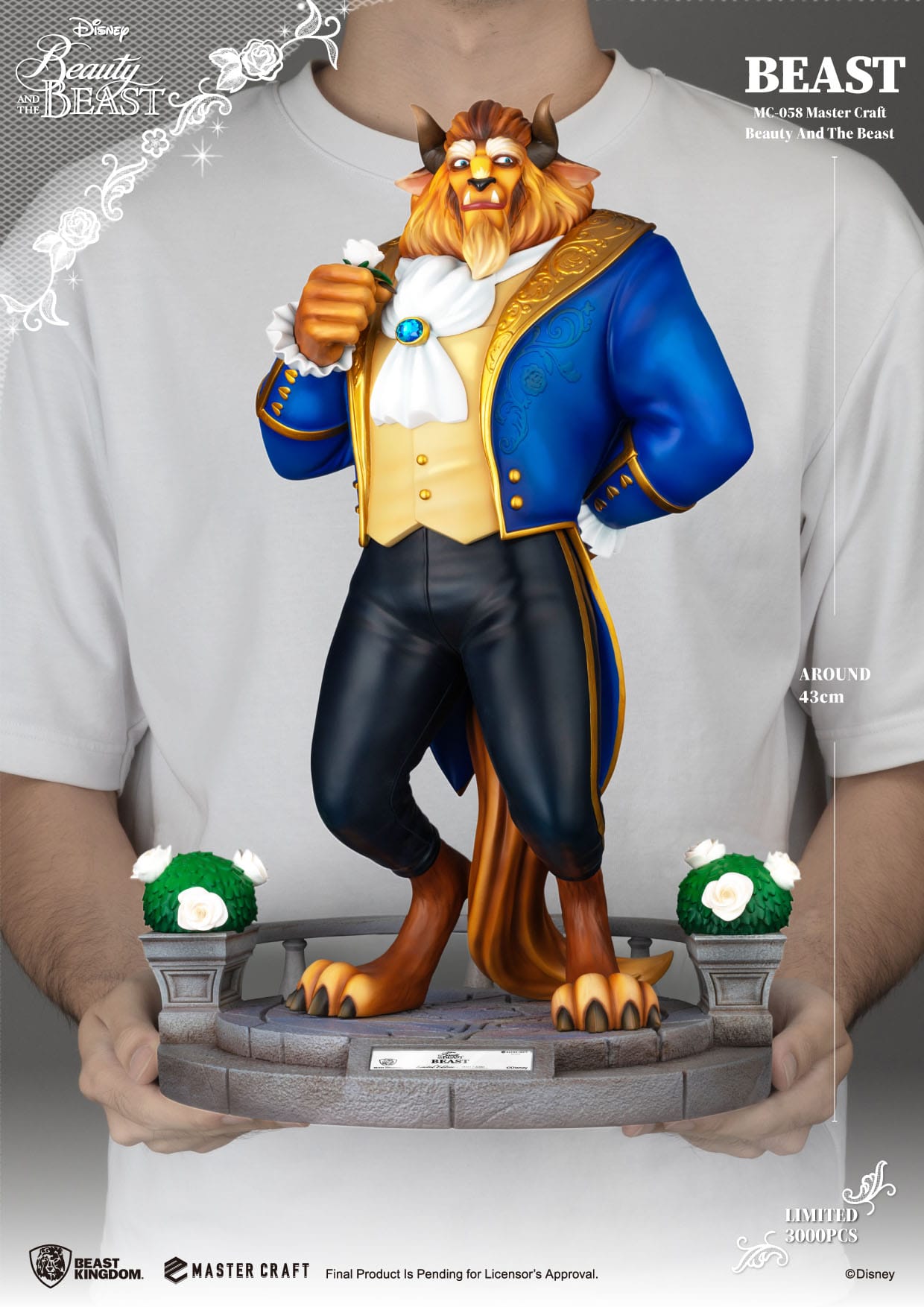 Die Schöne und das Biest Beast - Master Craft Statue - Beast Kingdom Toys - Anime Figuren günstig kaufen