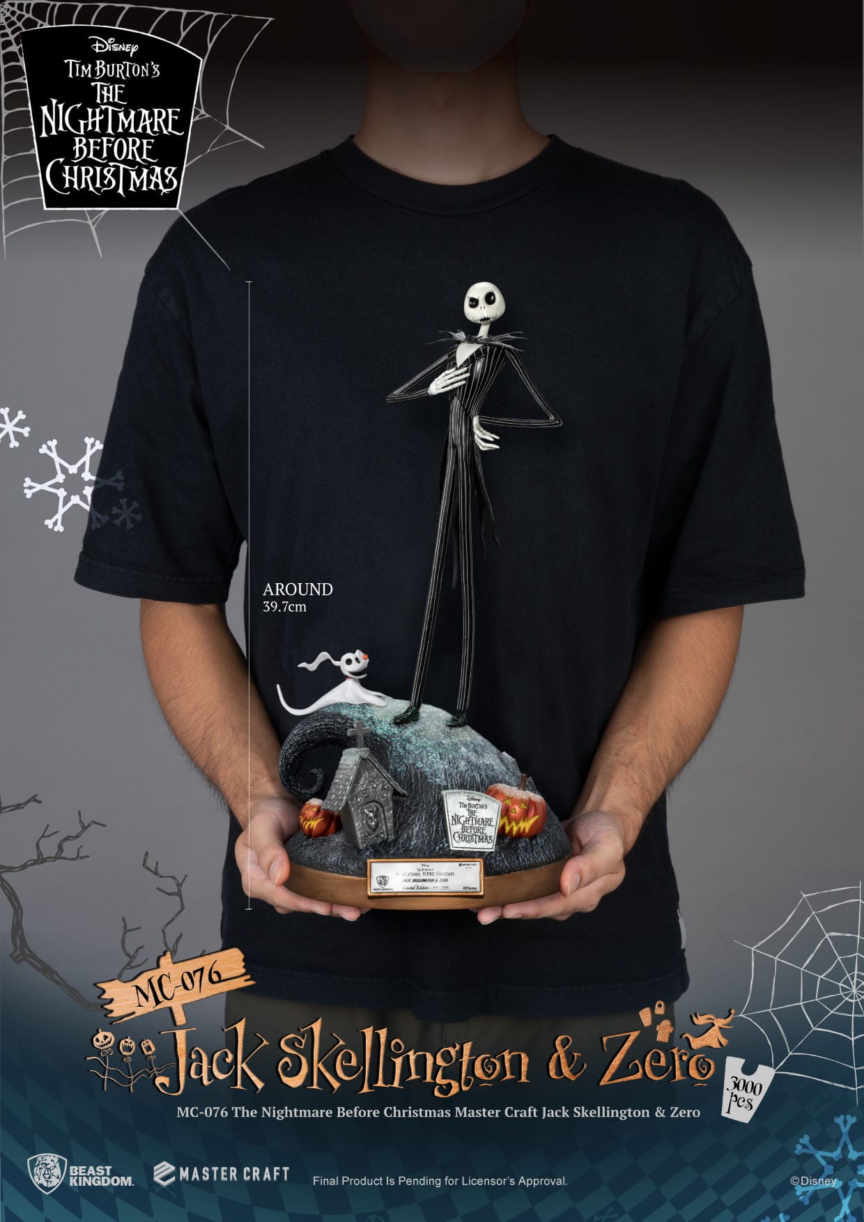 Jack Skellington & Zero - Master Craft - Beast Kingdom