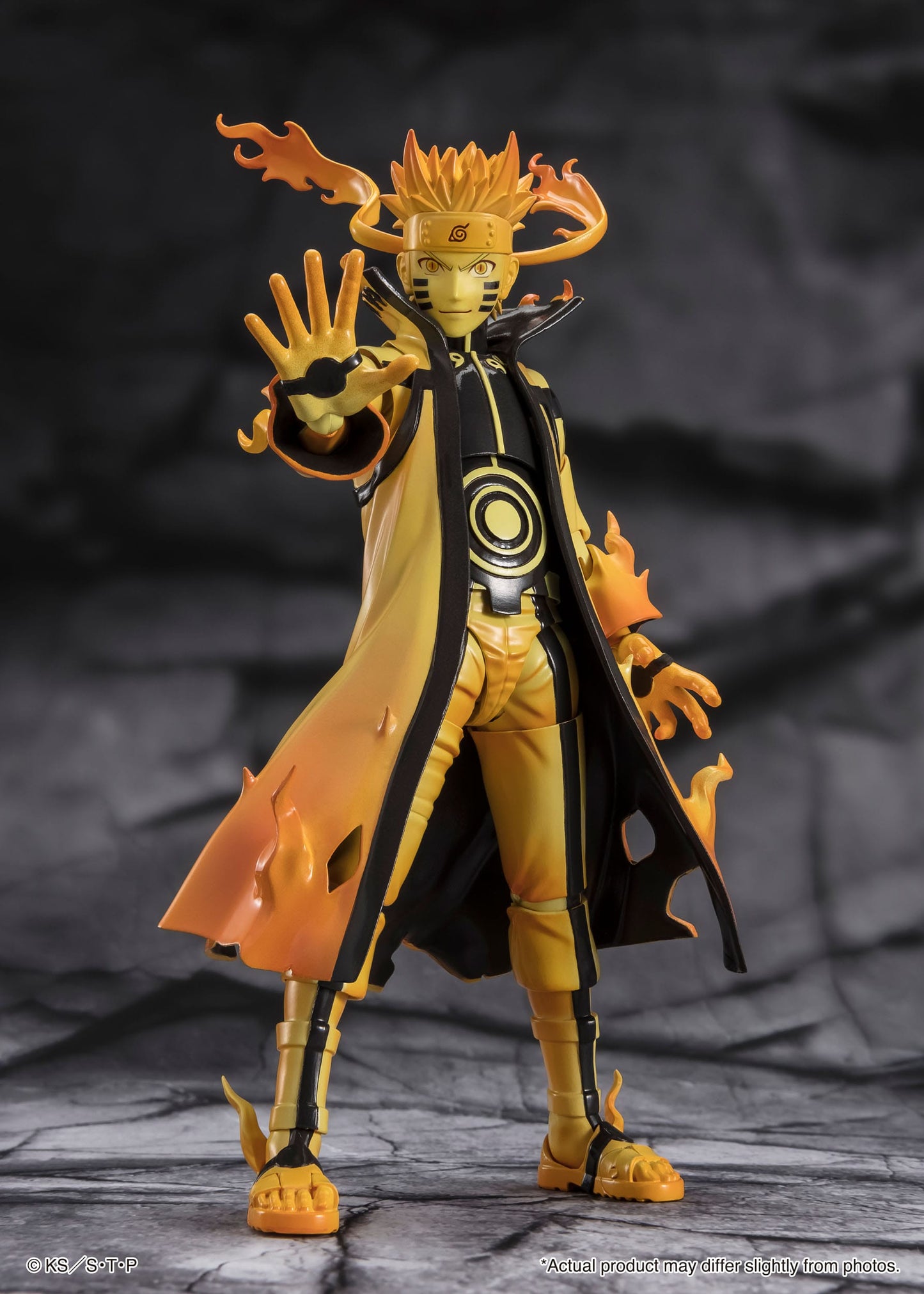Naruto Uzumaki (Kurama Link Mode) - Courageous Strength That Binds - Bandai Spirits