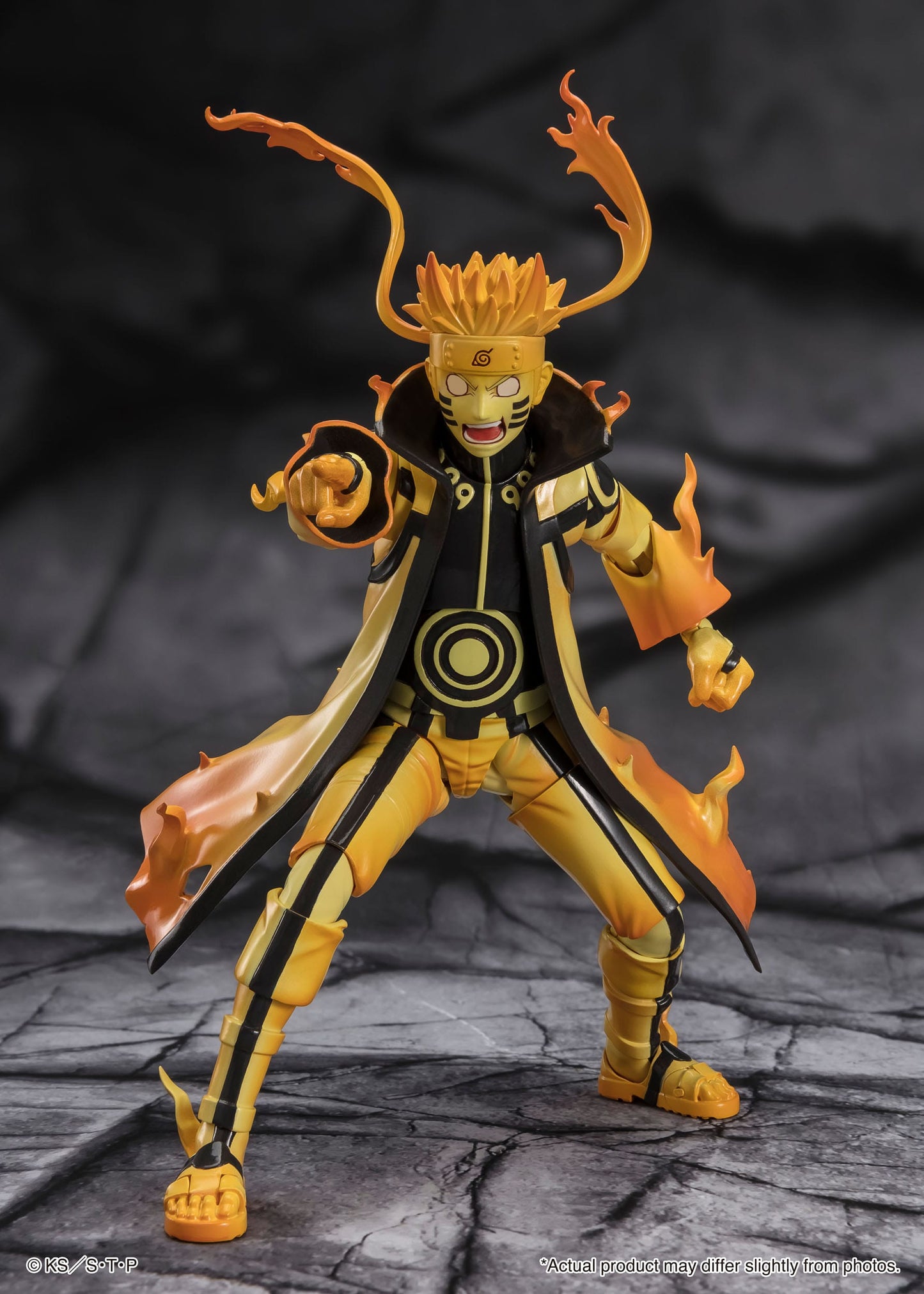 Naruto Uzumaki (Kurama Link Mode) - Courageous Strength That Binds - Bandai Spirits