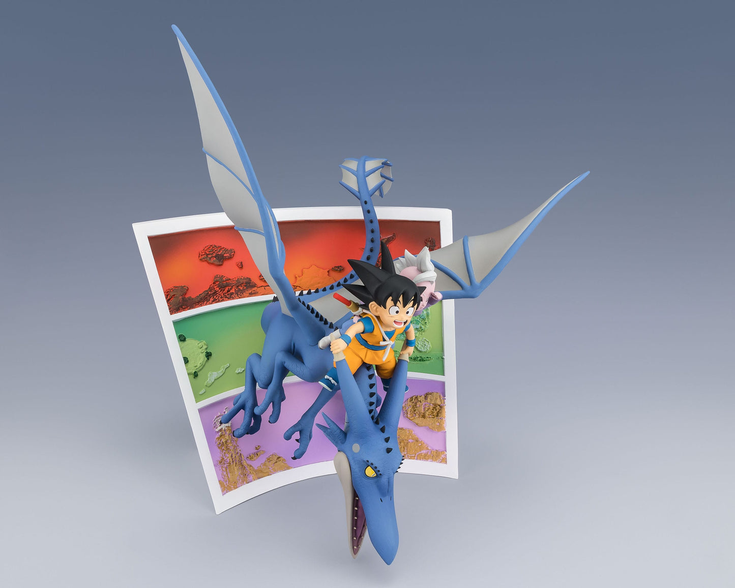 Dragon Ball Figuarts ZERO PVC Statue Son Goku (mini) & Supreme Kai (mini) Welcome to the great Adventure! - Stark beschädigte Verpackung
