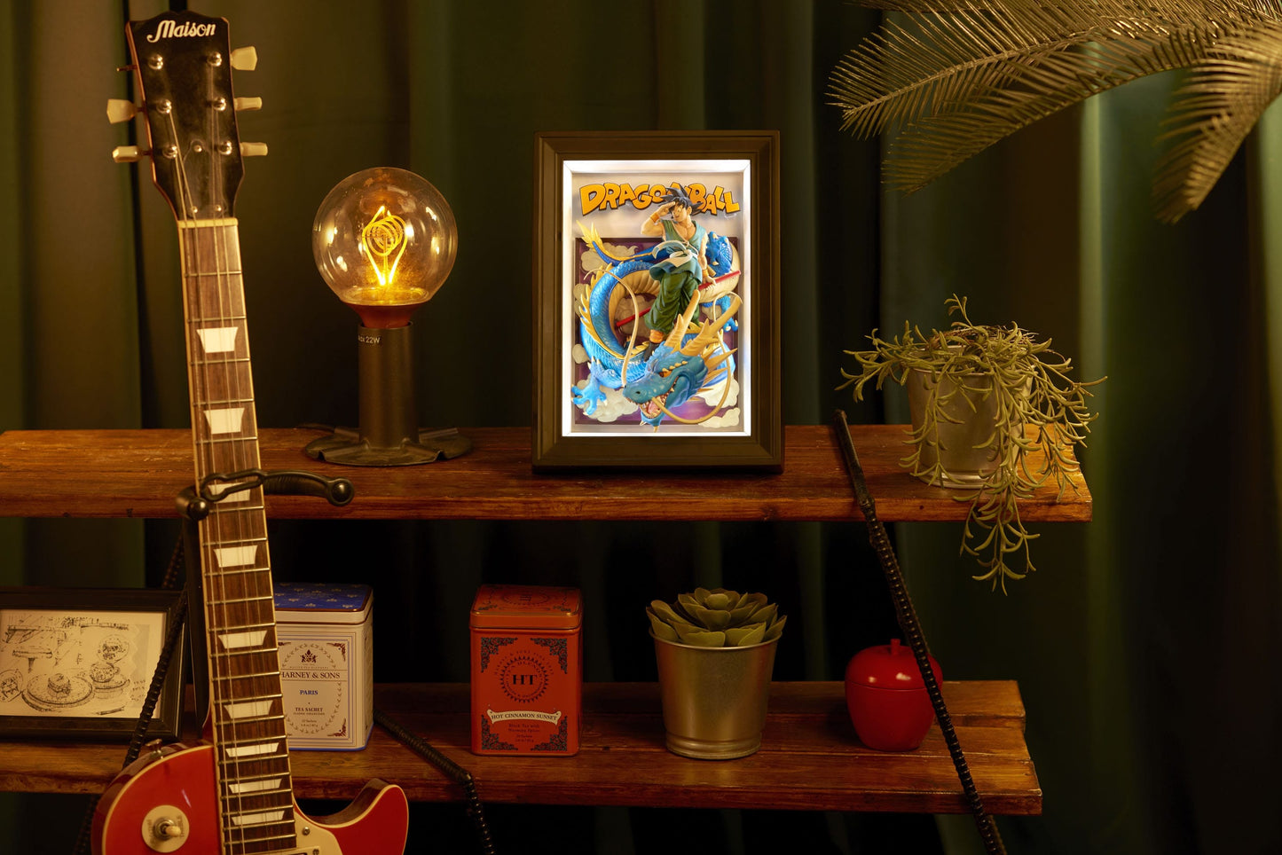 Son Goku & Dragon amashii Art 3D Relief-Bild Art Bandai Tamashii Nations