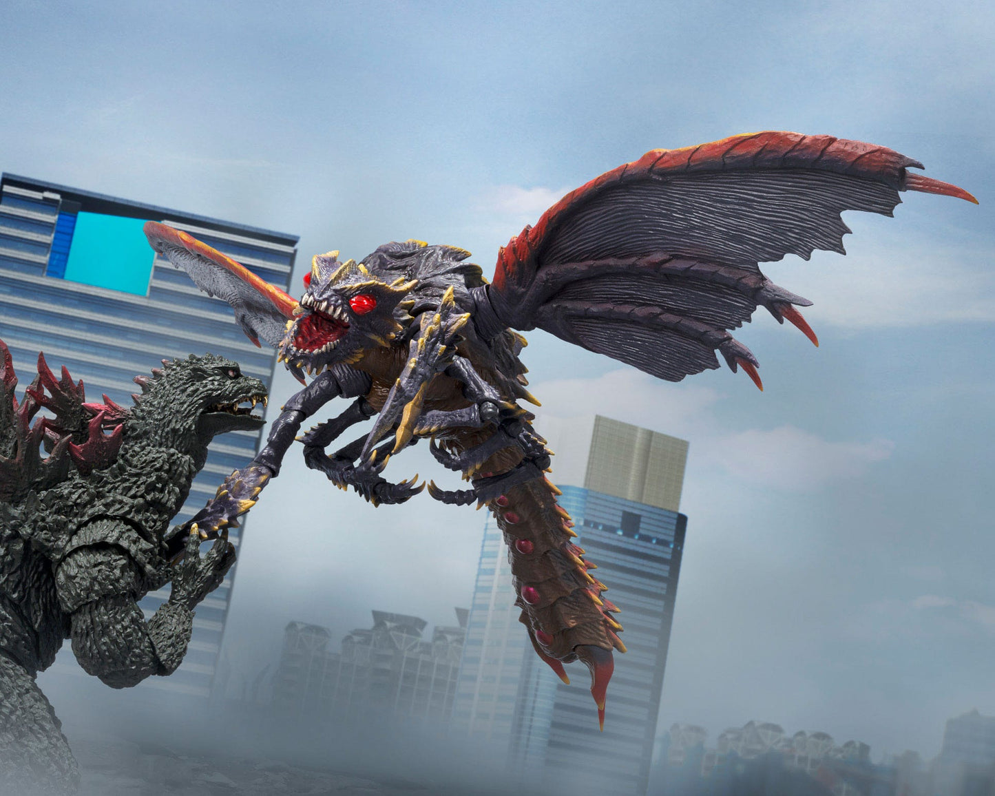 Megaguirus Evolution Set S.H. Monster Arts Bandai Tamashii Nations
