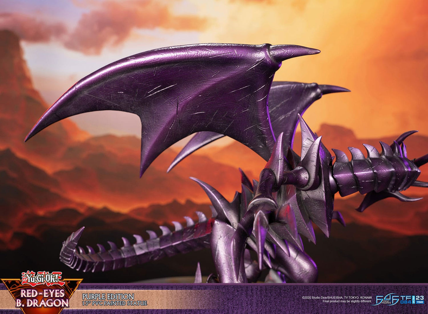 Red Eyes Black Dragon - Purple Ver. - Yu-Gi-Oh! - First 4 Figures