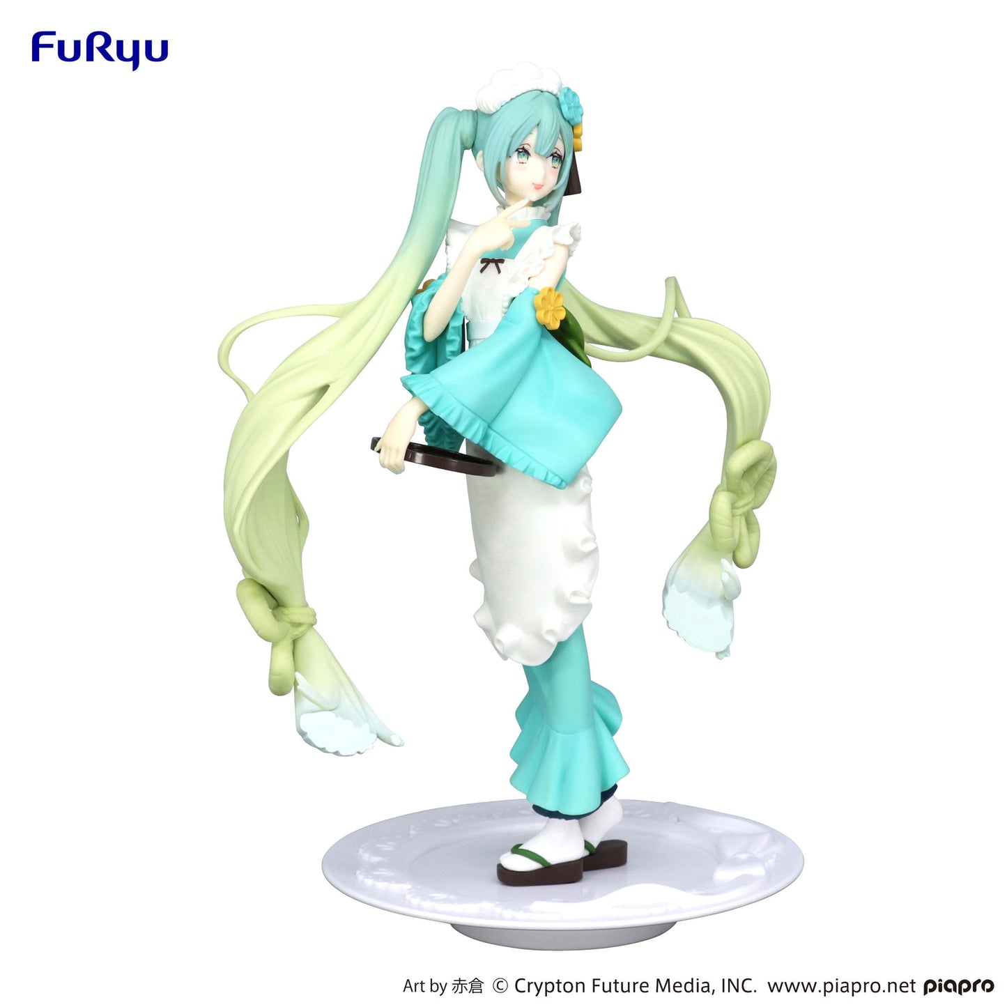 Hatsune Miku - Exceed Creative - Matcha Green Tea Parfait Mint Ver. - Furyu