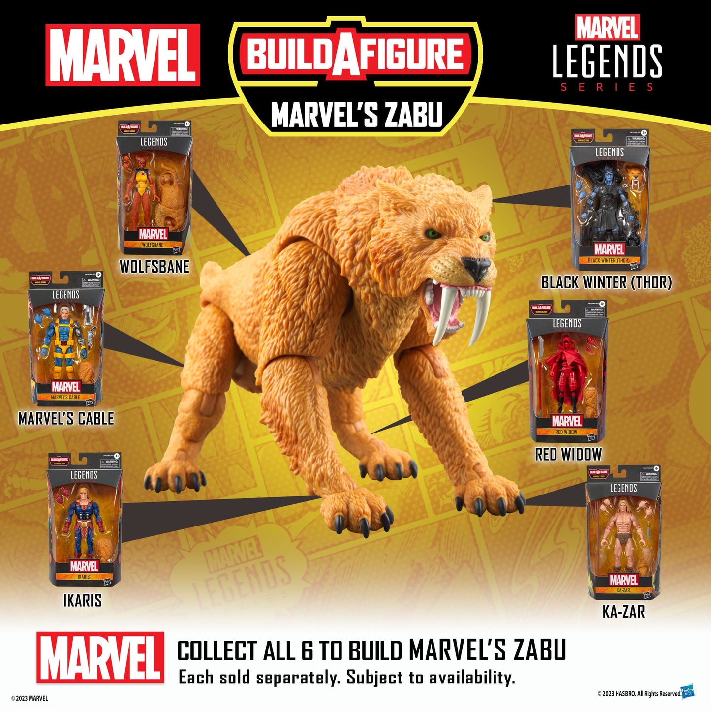 Cable (BAF: Marvel's Zabu) - Hasbro