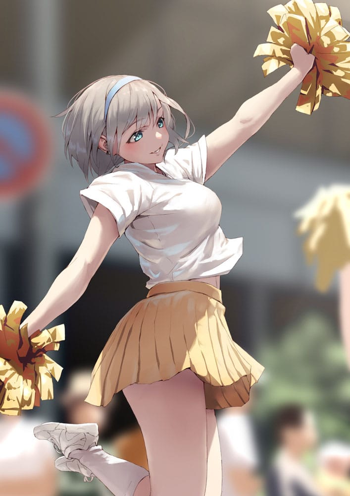 Cheerleader Riku - Limited Edition - Original Illustration - Hobyy Sakura