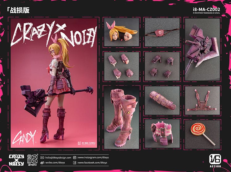Candy Battle Damaged Ver. Mentality Agency Serie i8 Toys - Anime Figuren günstig kaufen