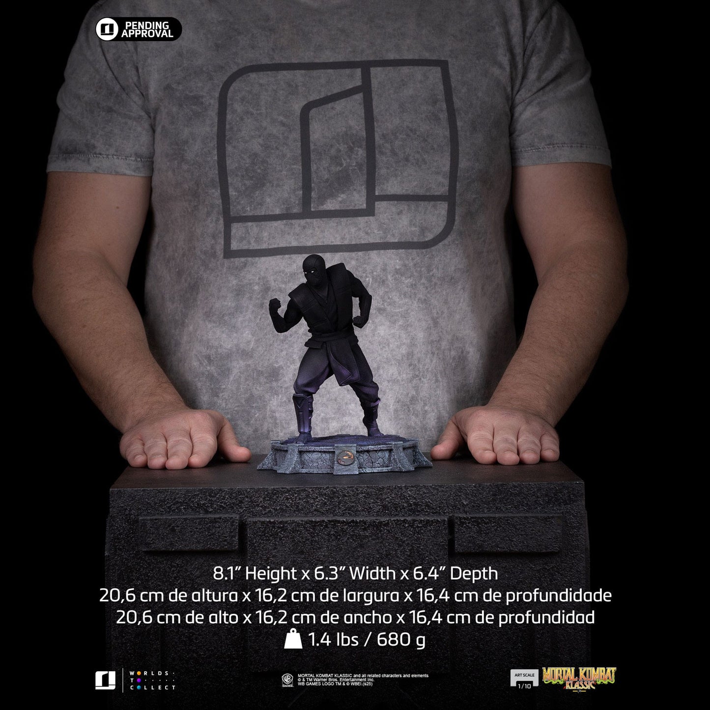 Noob Saibot (Ninjas Collection) heo exclusive Art Scale Iron Studios