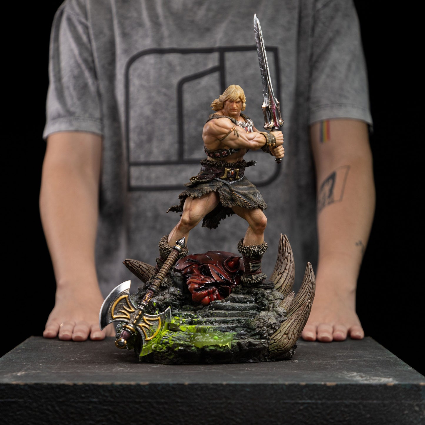 He-Man Unleashed Deluxe Art Scale Iron Studios