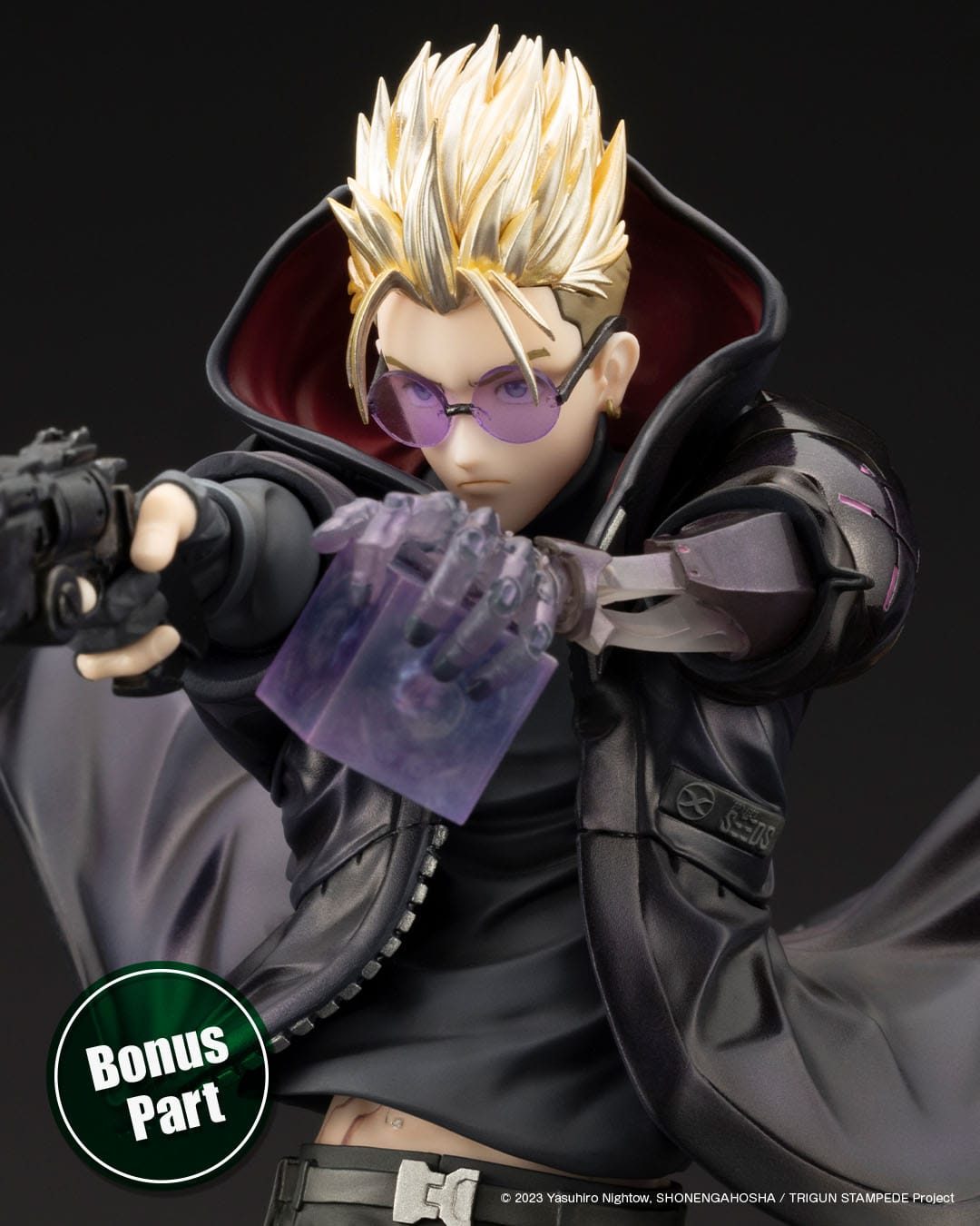 Vash the Stampede The Gunman in Black Ver. Kotobukiya