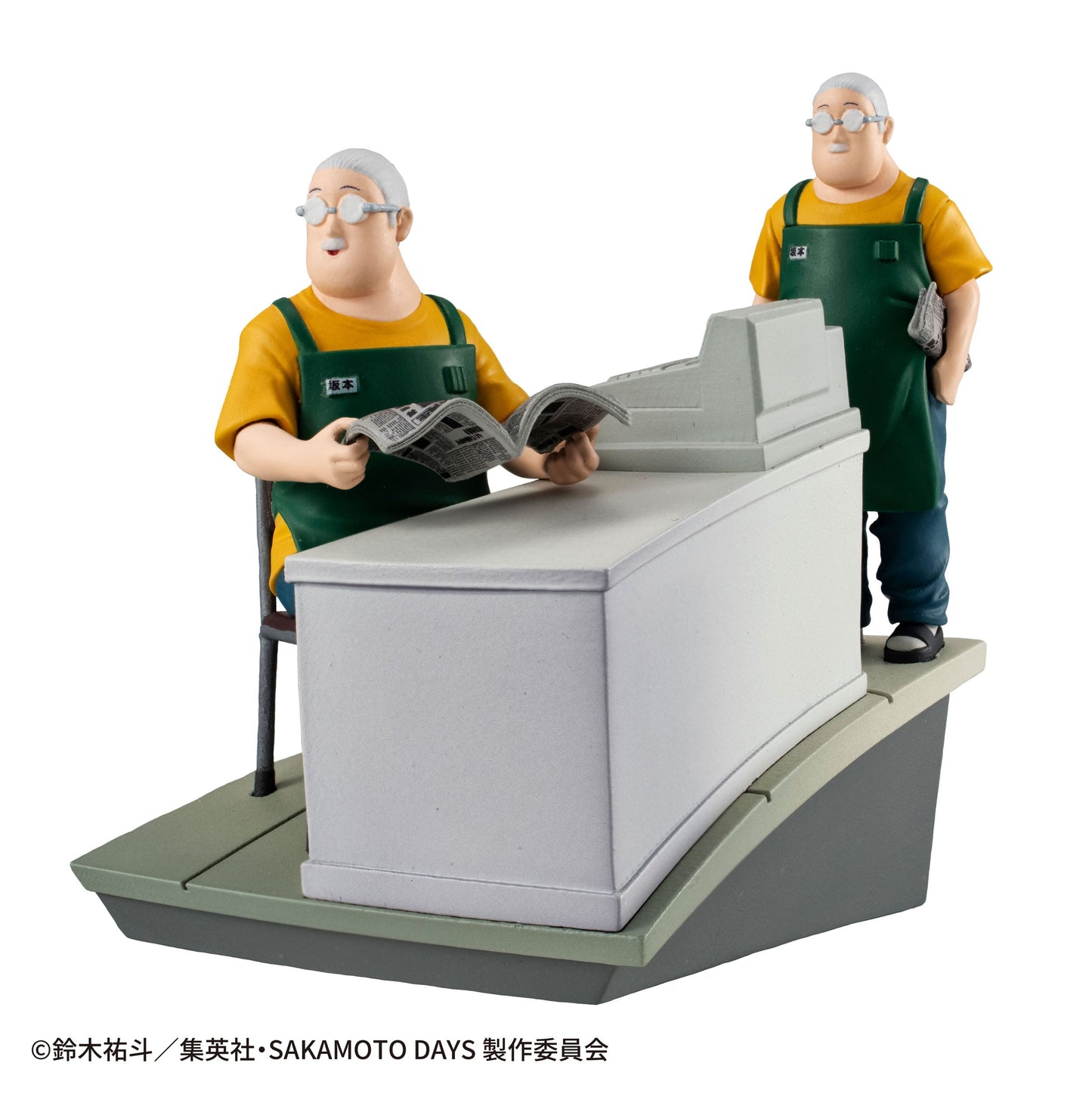 Sakamoto Days Petitrama EX Series 4er-Pack Cut Out Scenes Set MegaHouse