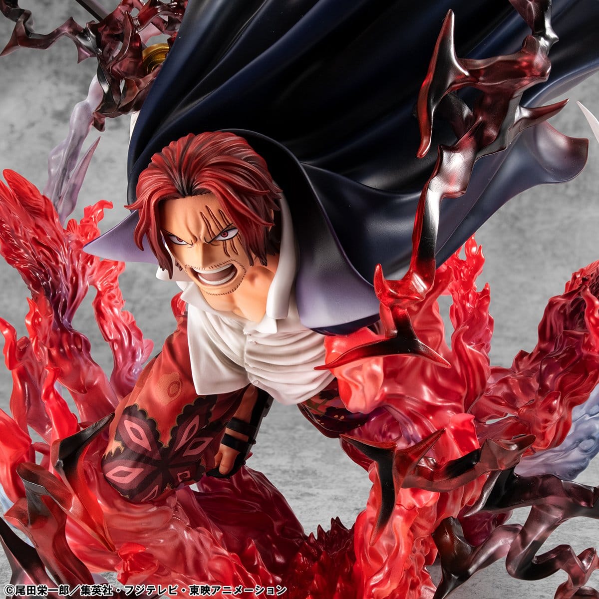 Leader of Red Hair Pirates Red-Haired Shanks Kamusari P.O.P SA-MAXIMUM MegaHouse