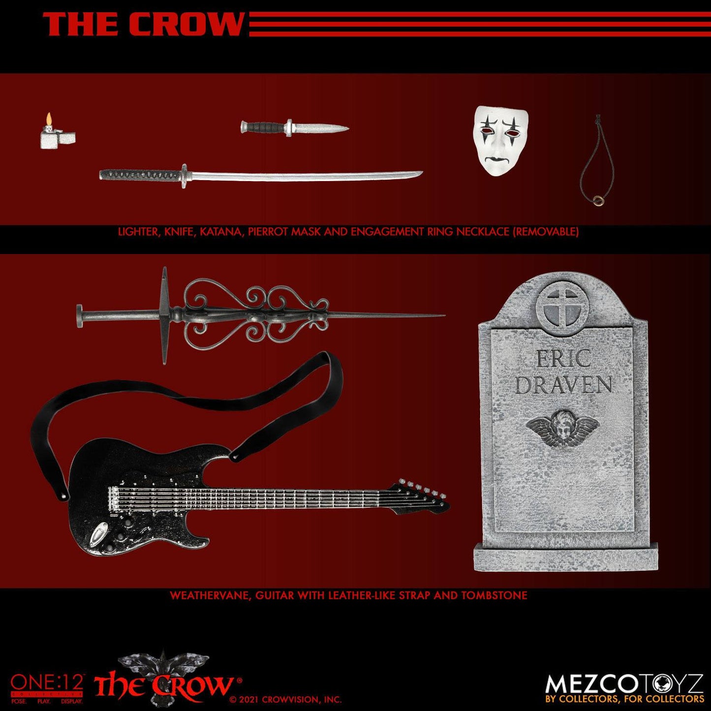 Eric Draven - The Crow - Mezco