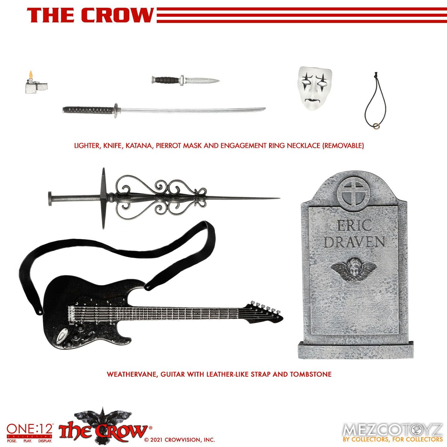 Eric Draven - The Crow - Mezco