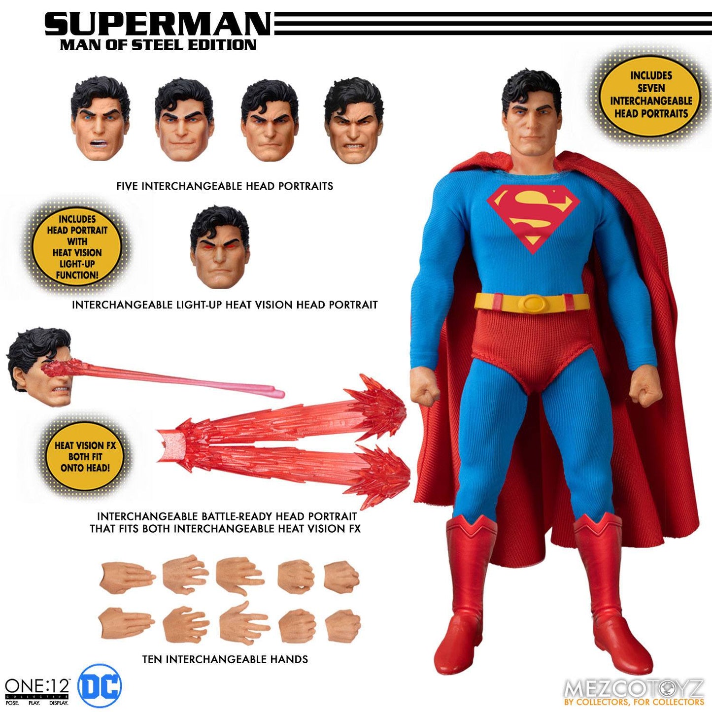 Man of Steel Edition - DC Comics - Mezco