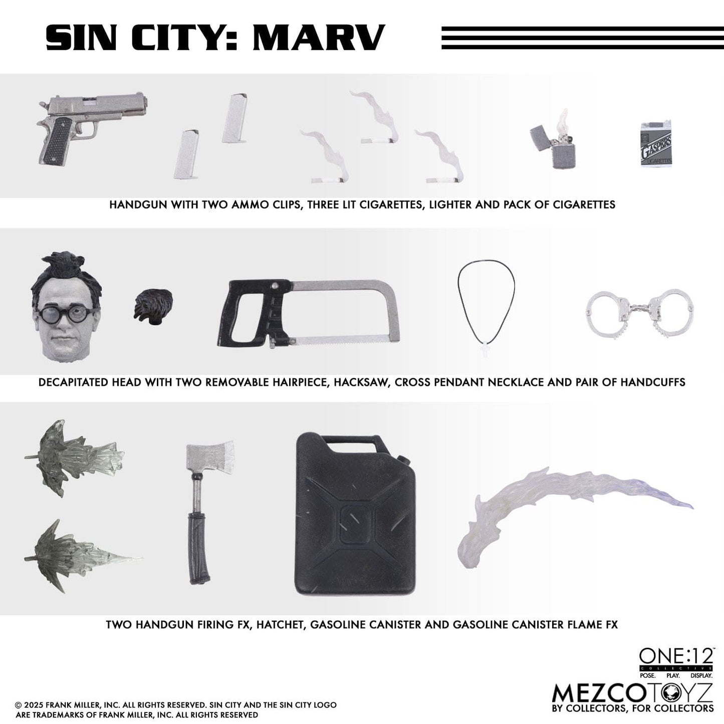 Marv Sin City Actionfigur von Mezco