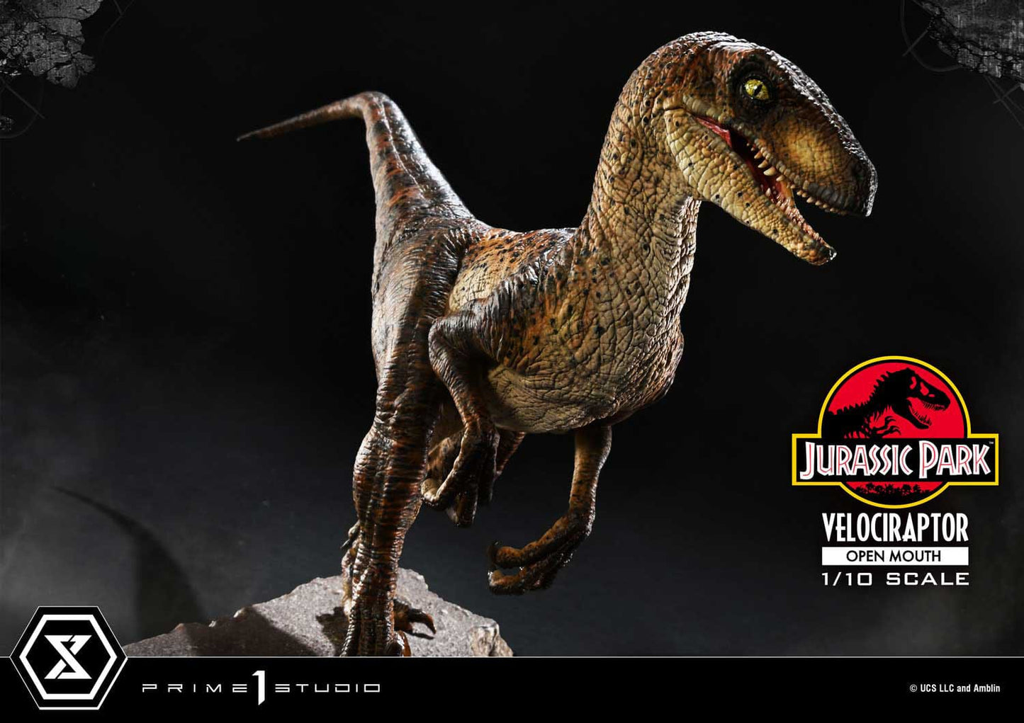 Velociraptor Open Mouth Prime 1 Studios