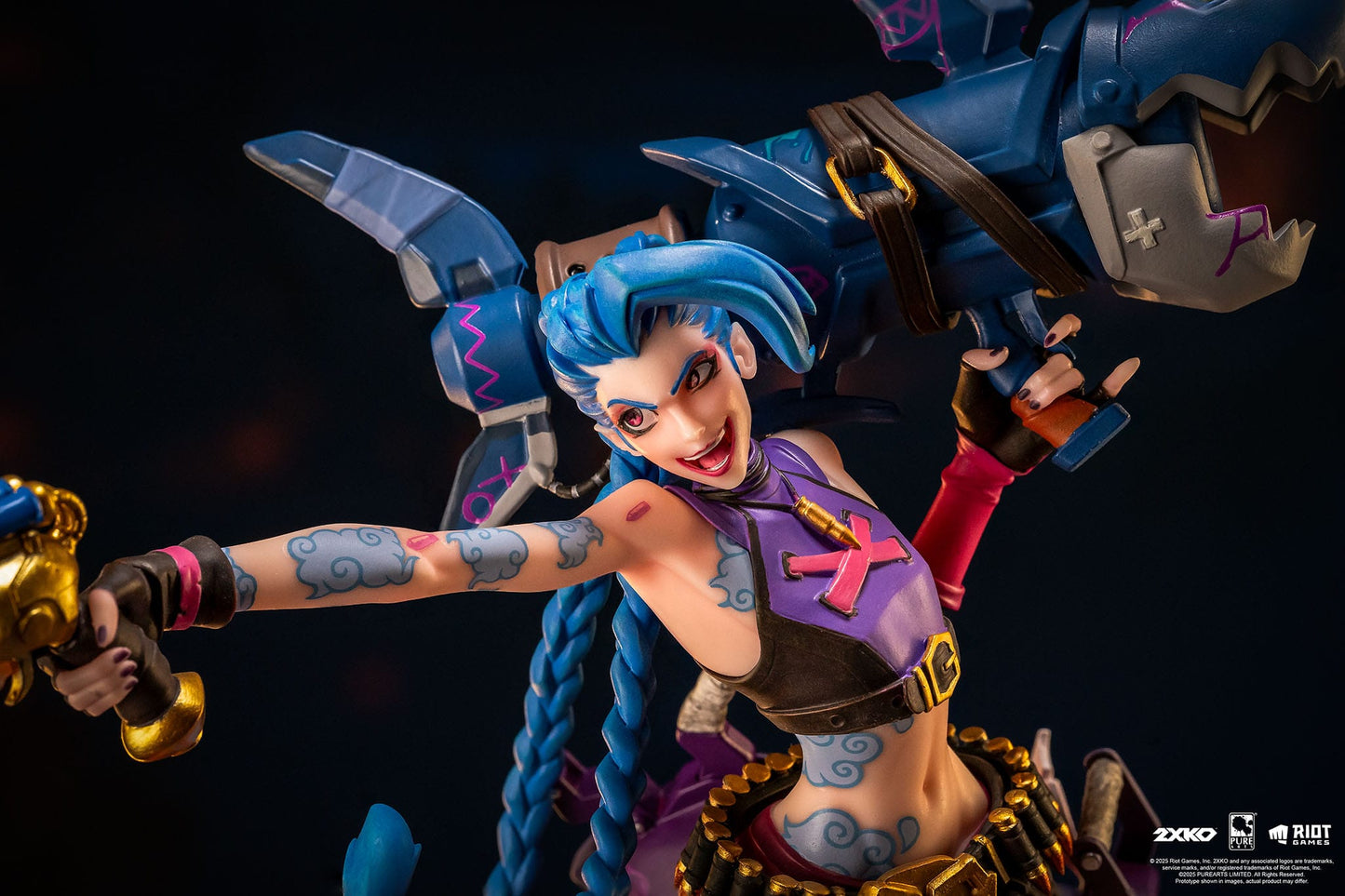 Jinx & Warwick Diorama 2XKO League of Legends Pure Arts