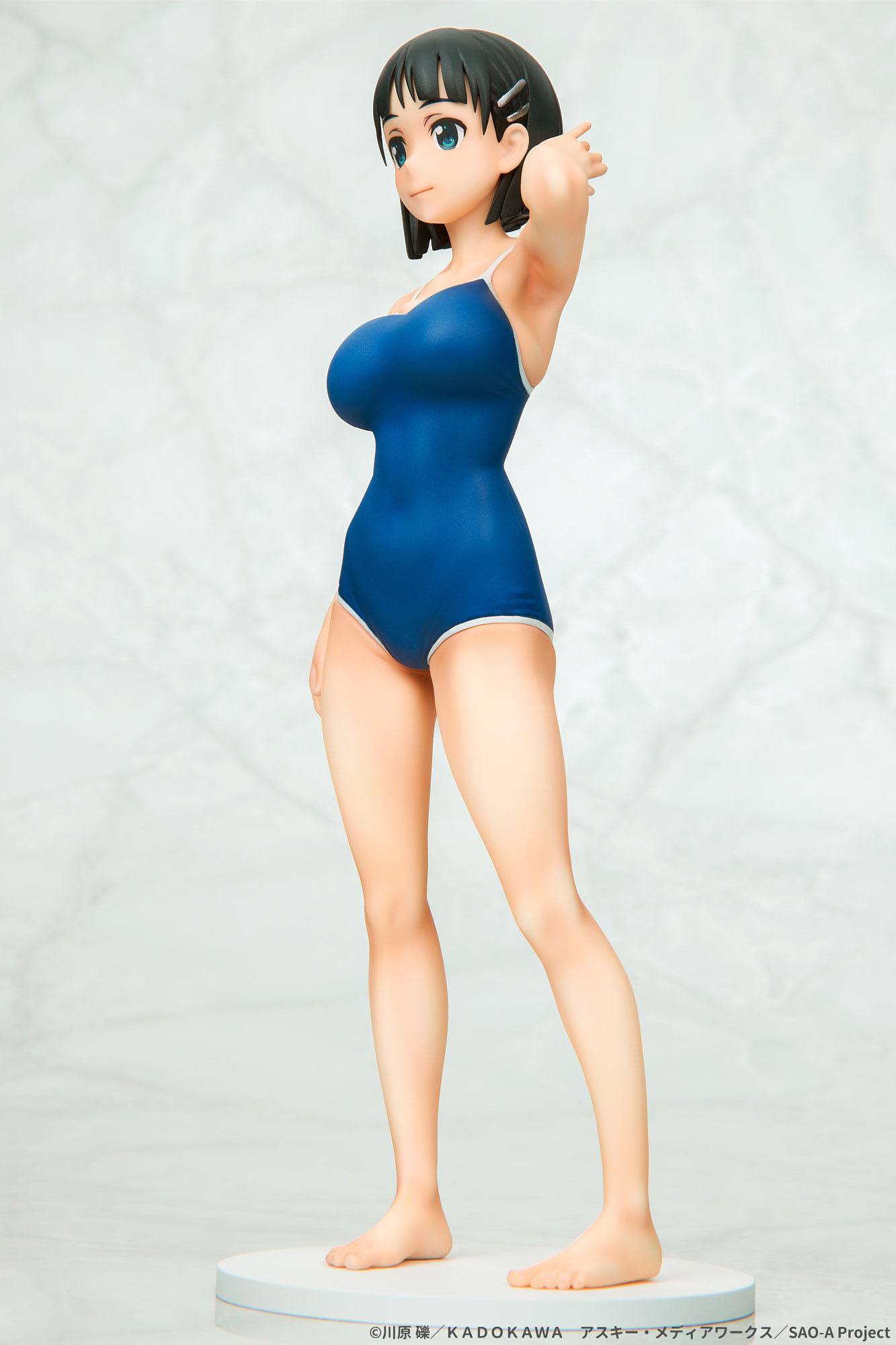Suguha Kirigaya Navy School Swimsuit ver. Q-Six