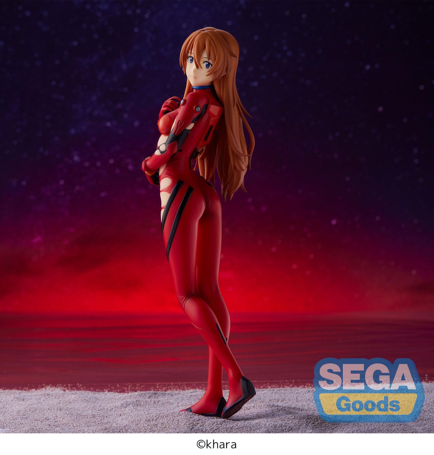 Asuka Langley On The Beach (re-run) Sega