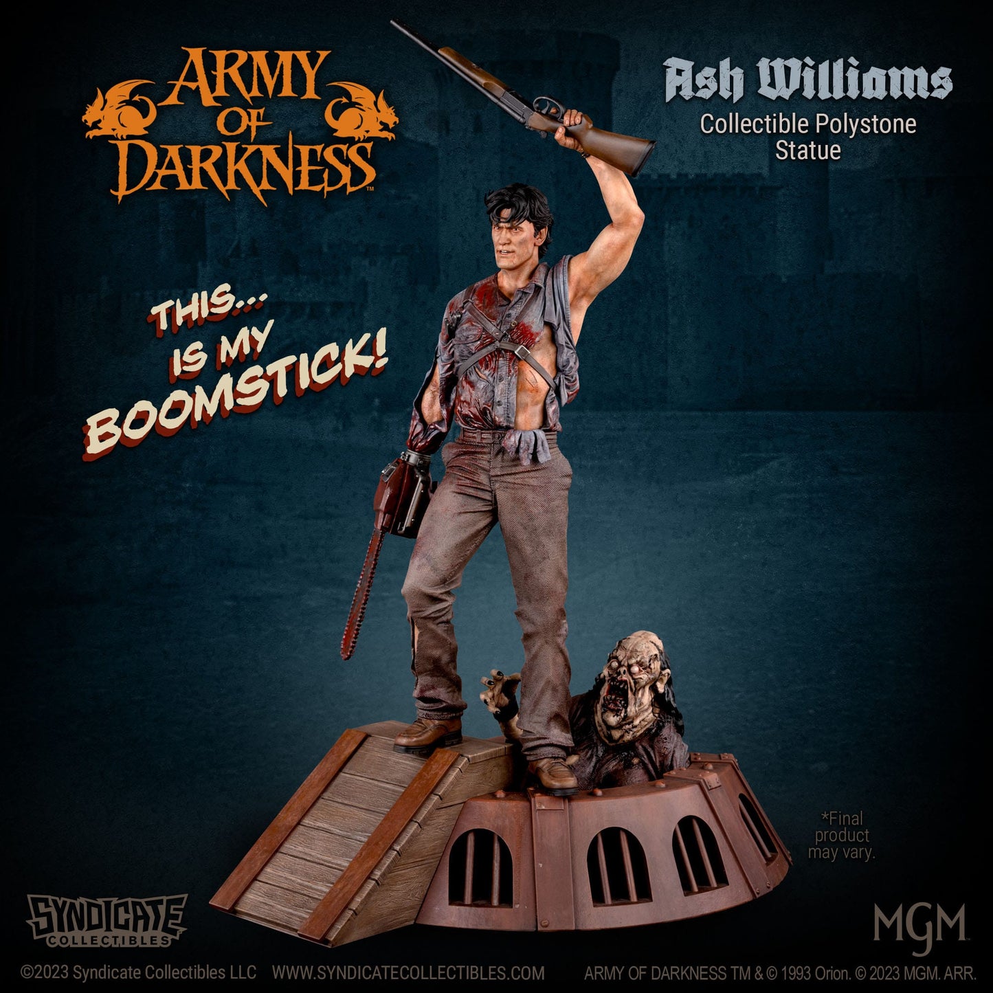 Ash Williams Army of Darkness Syndicate Colecionáveis