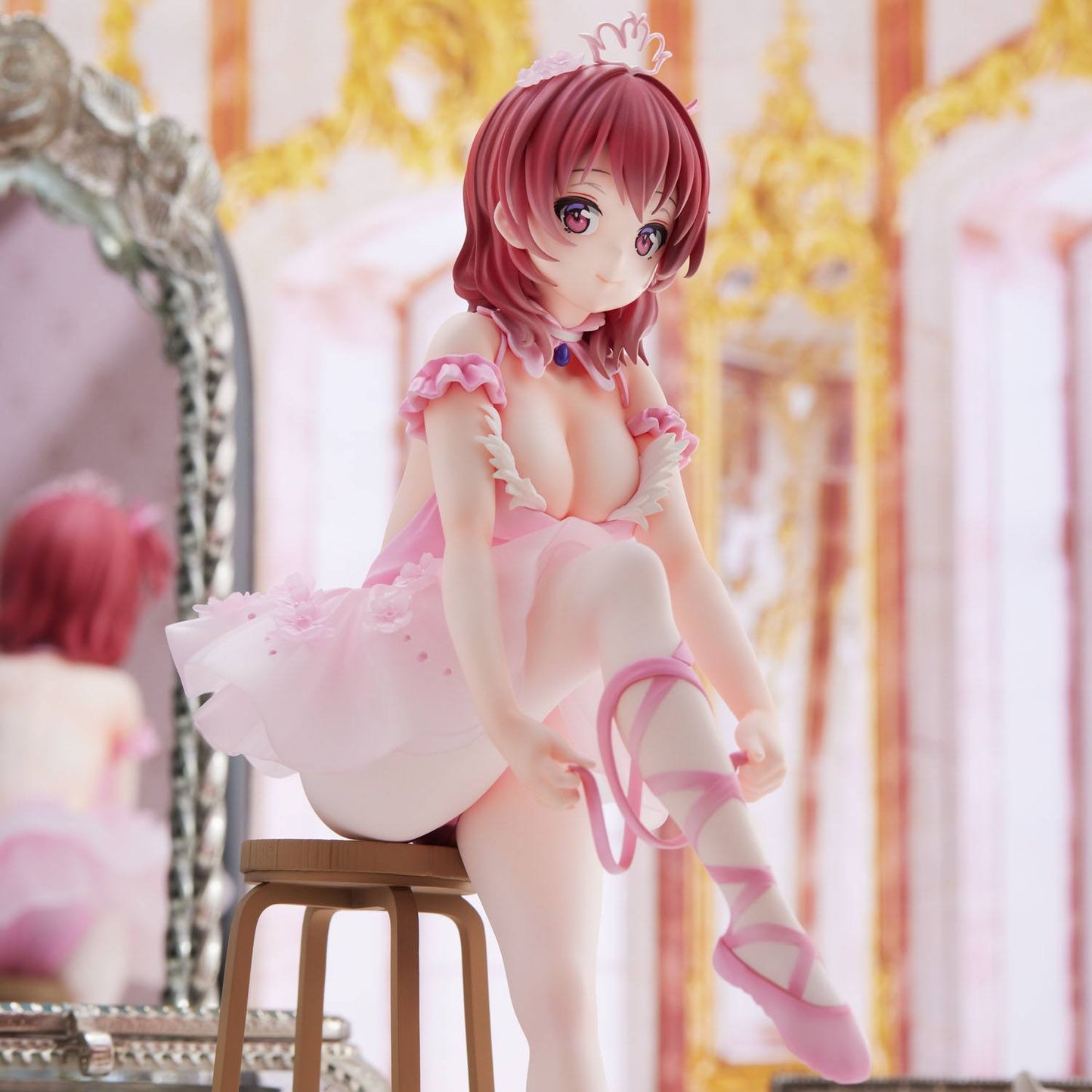 Red Hair Girl - Flamingo Ballet / Original Character