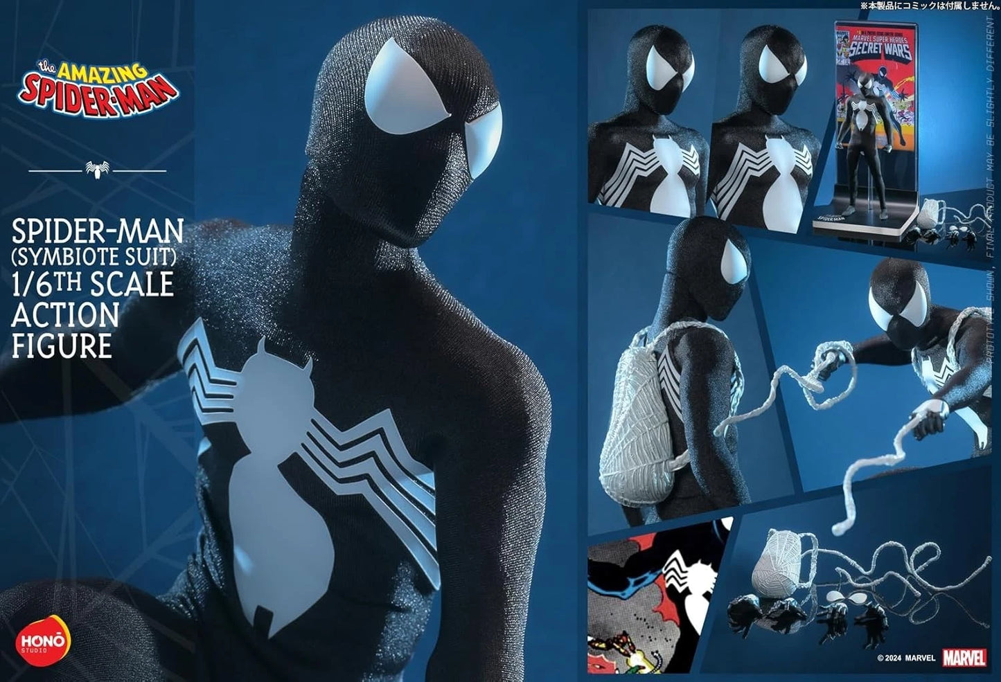 🕷️ Spider-Man (Symbiote Suit) – 1/6 Scale Figur von Hot Toys