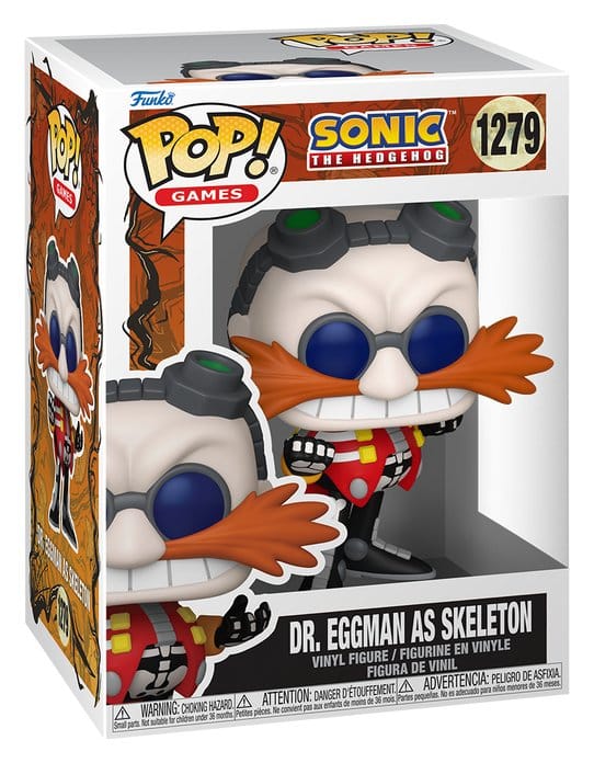 Sonic the Hedgehog POP! Games Vinyl Figur Skeleton Robotnik - Anime Figuren günstig kaufen