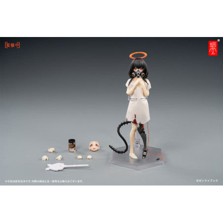 Original Character Actionfigur Kit 1/12 Three Wise Monkeys 03 Speak no Evil 14 cm