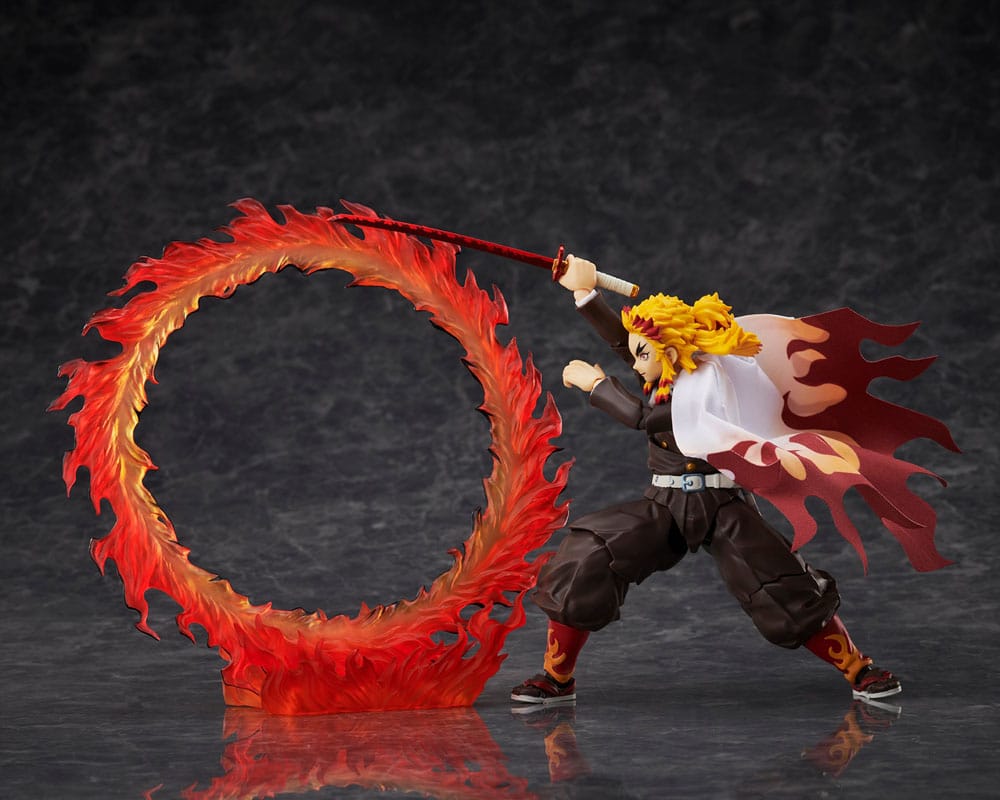 Demon Slayer: Kimetsu no Yaiba BUZZmod Actionfigur Kyojuro Rengoku - Beschädigte Verpackung