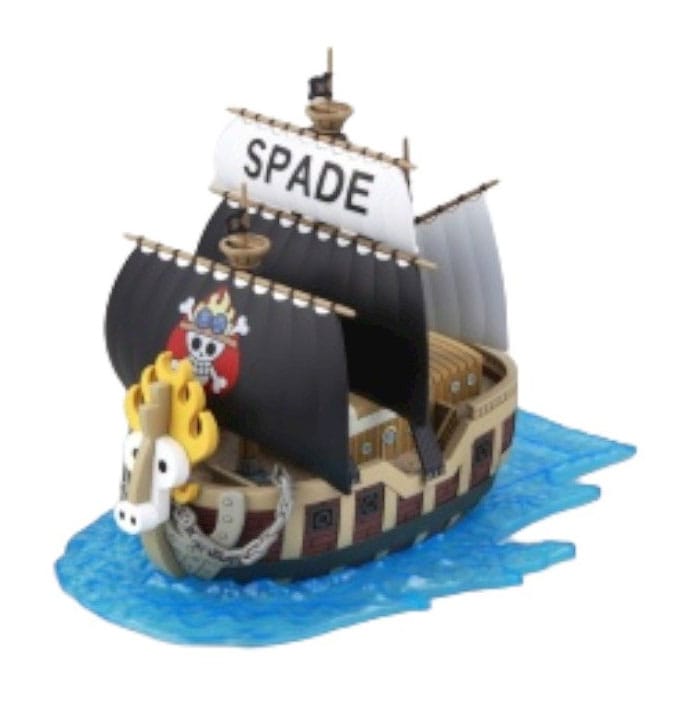 Spade Pirates Ship Grand Ship Collection Plastic Model Kit Bandai