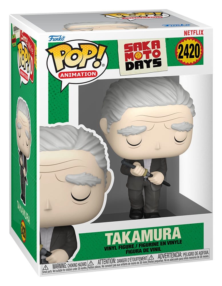 Sakamoto Days POP! Animation Vinyl Figur Takamura - Anime Figuren günstig kaufen